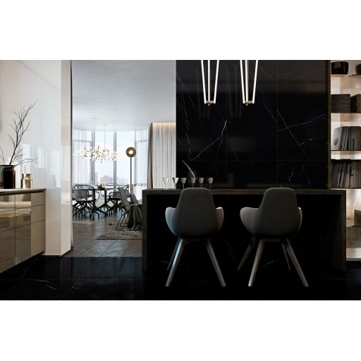 Керамогранит Juliano Slim Tile черный 4 60*120 JLBS1260PR25P